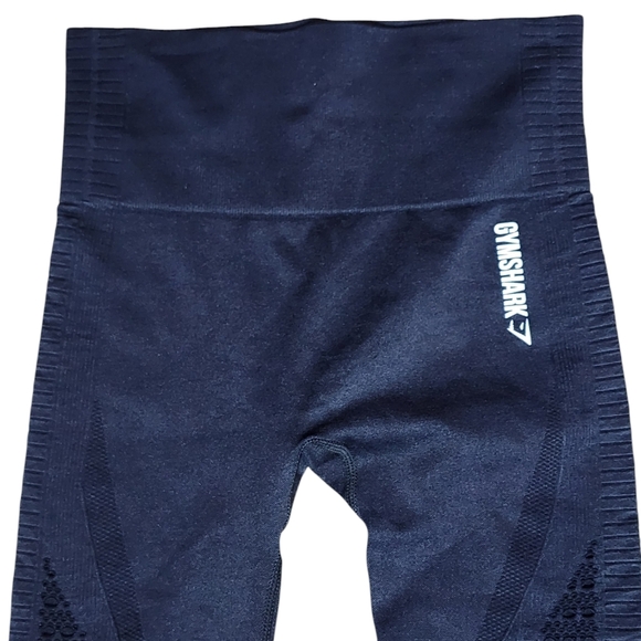 GYMSHARK Gymshark Women's XS Energy Seamless Legging Black High Rise Full Length - Picture 7 of 9